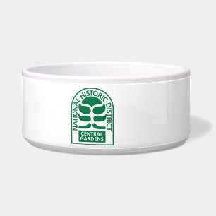 CGA Logo Pet Food Bowl