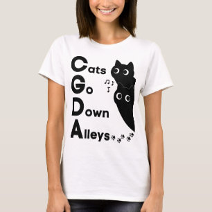 CGDA Music Chord Cute Cats T-Shirt