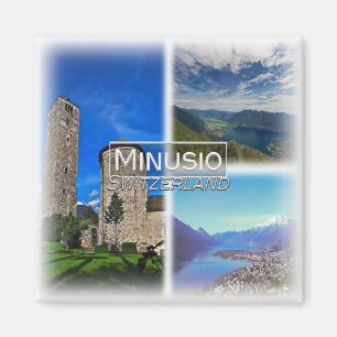 CH0289 Europe, Switzerland, Minusio, Fridge Magnet