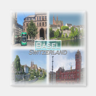CH0290 Europe, Switzerland, Basel, Fridge  Magnet