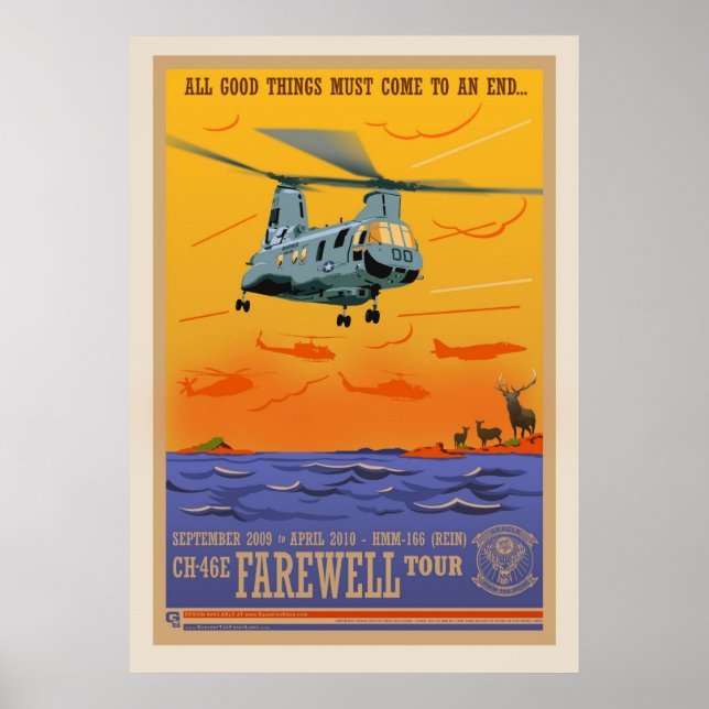 CH-46 Farewell Poster (Front)