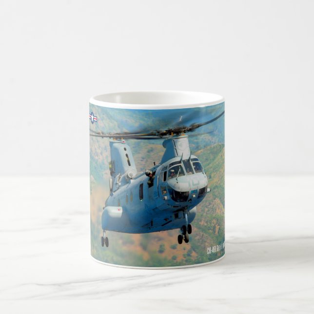 CH-46E SEA KNIGHT COFFEE MUG (Center)
