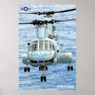 CH-46E SEA KNIGHT POSTER