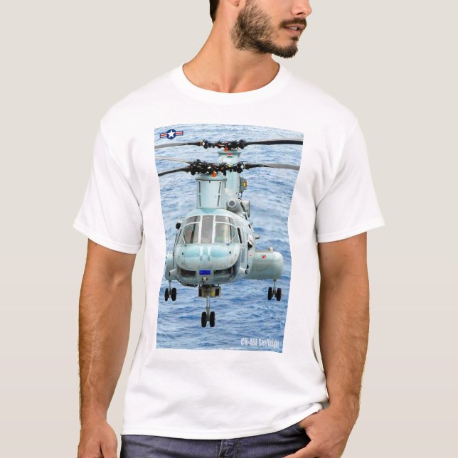 CH-46E SEA KNIGHT T-Shirt (Front)