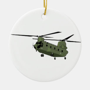 CH-47 Chinook Ceramic Ornament