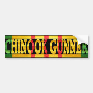 CH-47 Chinook Gunner VSM Bumper Sticker