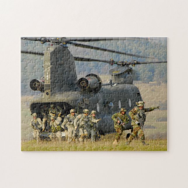 CH-47D CHINOOK (11x14 INCH) Jigsaw Puzzle (Horizontal)