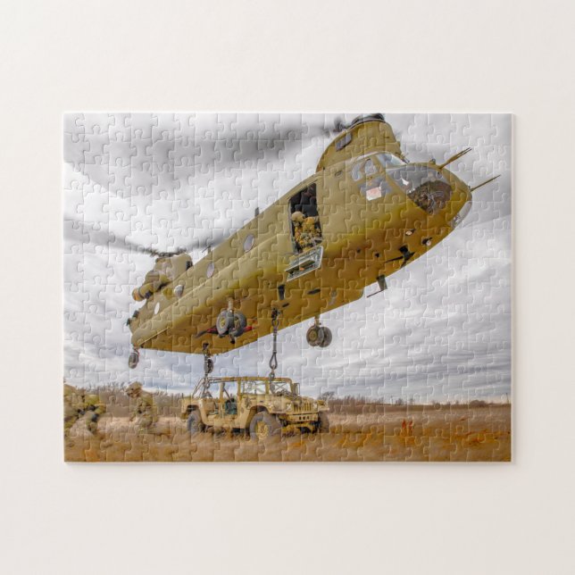 CH-47F CHINOOK (11x14 INCH) Jigsaw Puzzle (Horizontal)