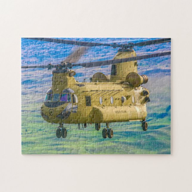 CH-47F CHINOOK (11x14 INCH) Jigsaw Puzzle (Horizontal)
