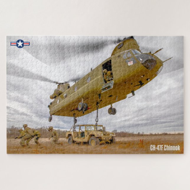 CH-47F CHINOOK (20x30 INCH) Jigsaw Puzzle (Horizontal)