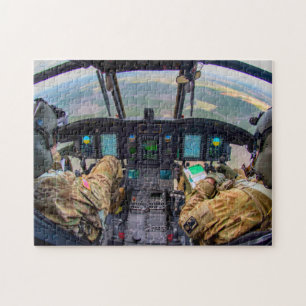CH-47F CHINOOK COCKPIT (11x14 INCH) Jigsaw Puzzle