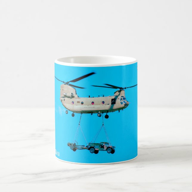 CH-47F CHINOOK COFFEE MUG (Center)
