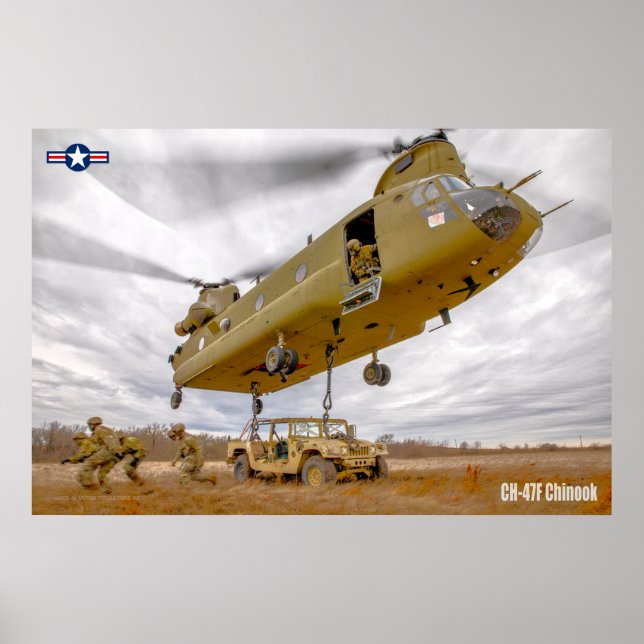 CH-47F CHINOOK POSTER (Front)