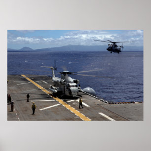 CH-53D A Sea Stallion Poster