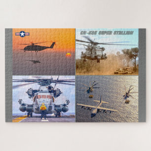 CH-53E SUPER STALLION (20x30 INCH) Jigsaw Puzzle