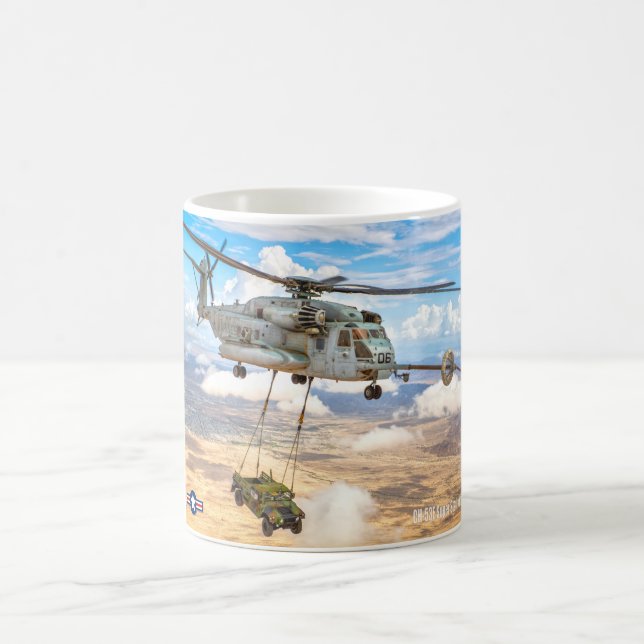 CH-53E SUPER STALLION COFFEE MUG (Center)