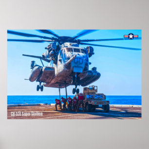 CH-53E SUPER STALLION POSTER