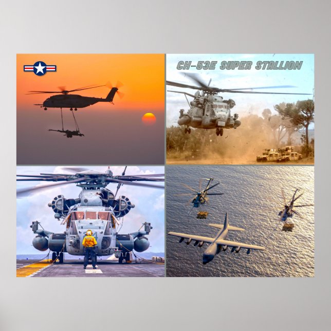 CH-53E SUPER STALLION POSTER (Front)
