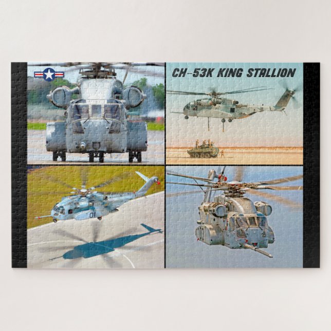 CH-53K KING STALLION (20x30 INCH) Jigsaw Puzzle (Horizontal)