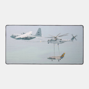 CH-53K KING STALLION and KC-130J SUPER TANKER Desk Mat