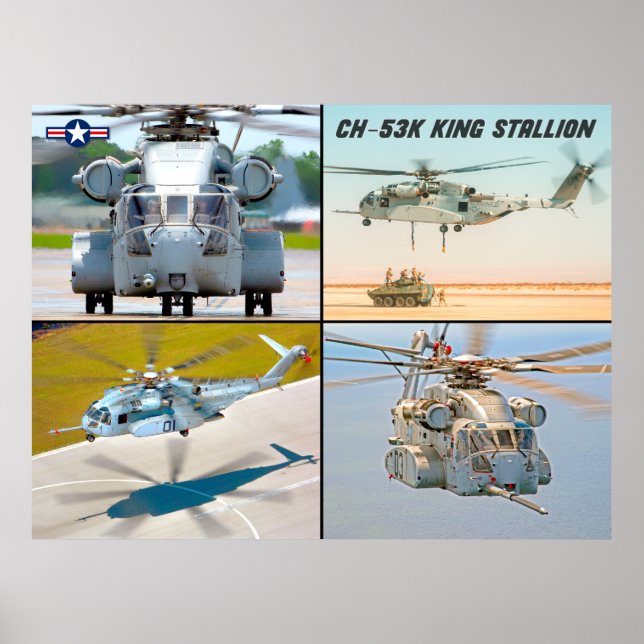 CH-53K KING STALLION POSTER (Front)