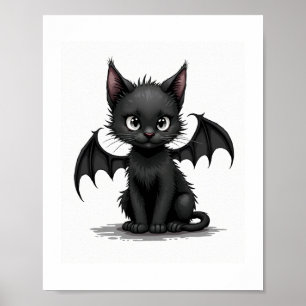 Ch Ch Ch Meow Meow Scary Friday Costume Halloween Poster