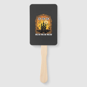 Ch Meow Halloween Haunted Castle_1 Hand Fan