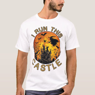 Ch Meow Halloween Haunted Castle (2)_1 T-Shirt