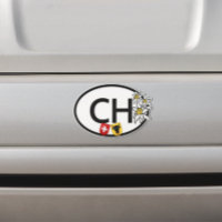 CH Swiss & Canton Uri Coat of Arms Oval