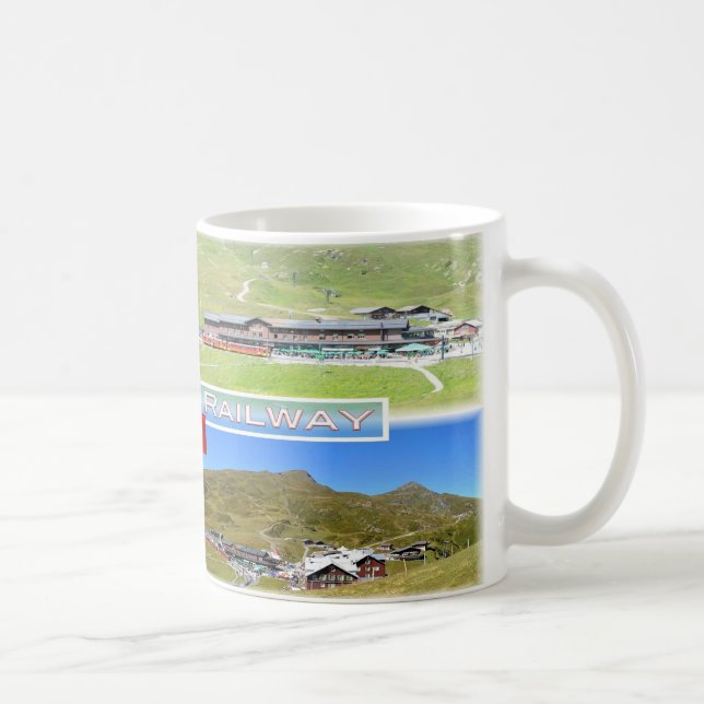 CH Switzerland - Jungfrau Railway - Coffee Mug (Right)