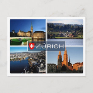 CH Switzerland - Zurich - Postcard