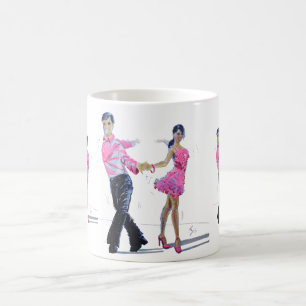 Cha Cha Cha Ballroom Dancing Coffee Mug