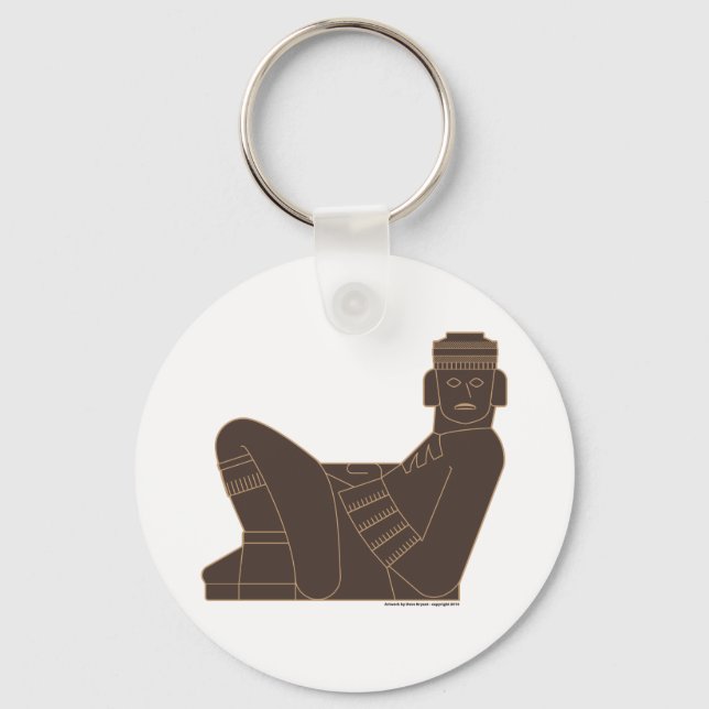 Chac Mool Key Ring (Front)