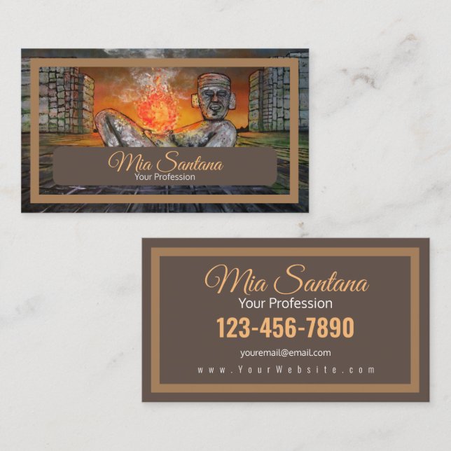 Chacmool Business Card (Front/Back)