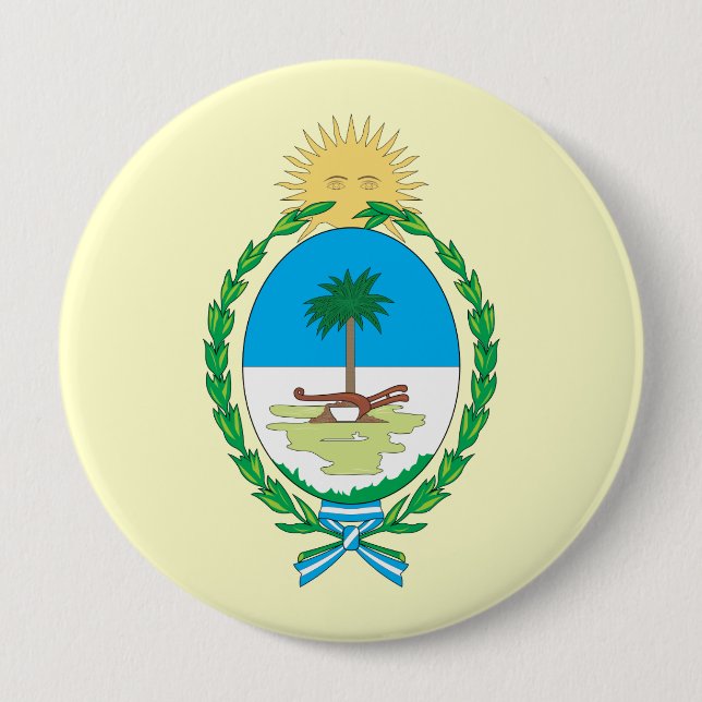 chaco, Argentina 10 Cm Round Badge (Front)