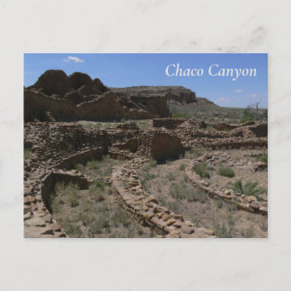 Chaco Canyon Postcard