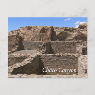 Chaco Canyon Postcard