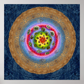 Chaco: Flowering Earth Poster 15 x 15