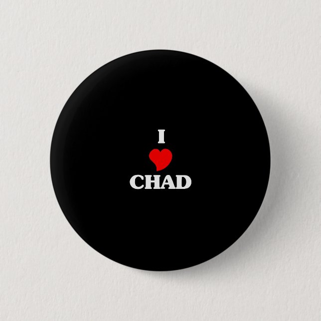 CHAD 6 CM ROUND BADGE (Front)