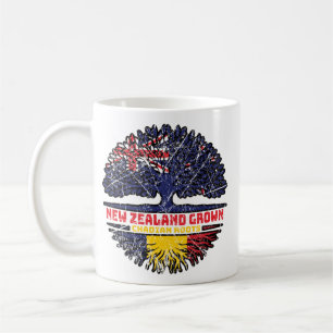 Chad Chadian New Zealander New Zealand Tree Roots Coffee Mug