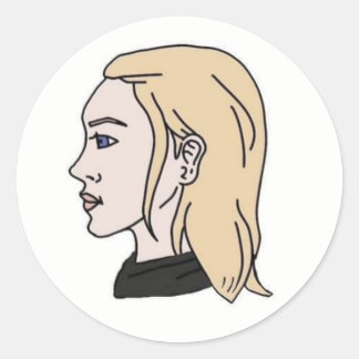 Chad female wojak stickers