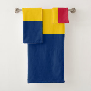 Chad Flag Bath Towel Set