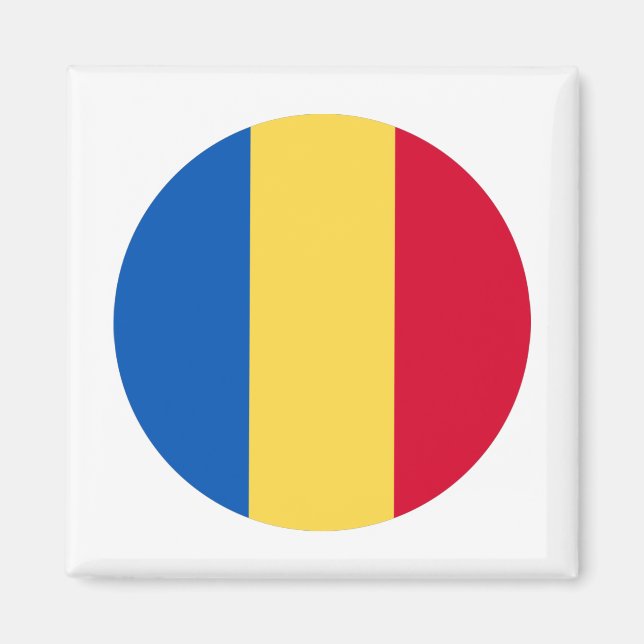 Chad Flag Magnet (Front)