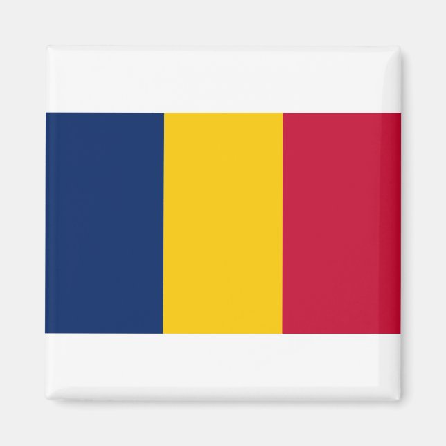 Chad Flag Magnet (Front)
