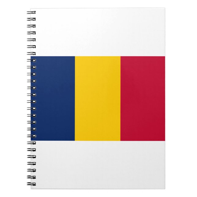 Chad Flag Notebook (Front)