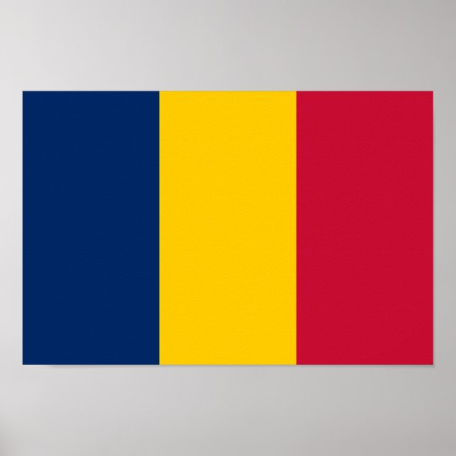Chad Flag Poster (Front)