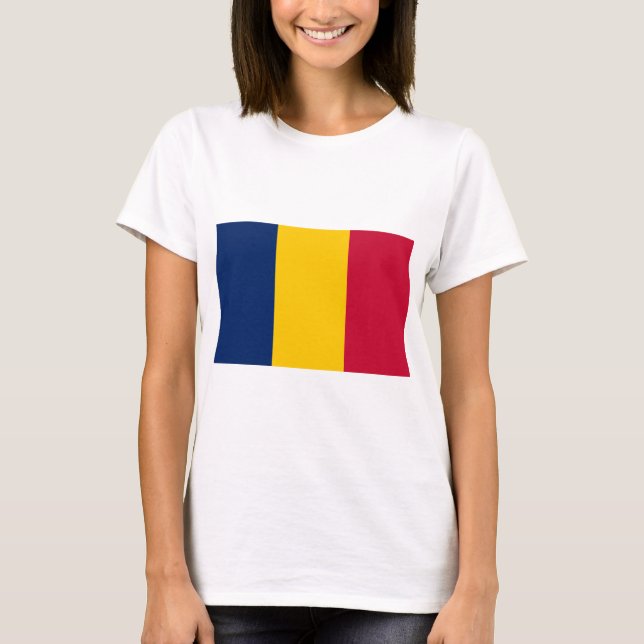 Chad Flag T-Shirt (Front)