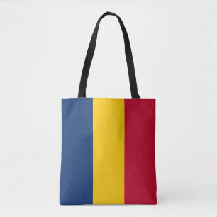 Chad Flag Tote Bag