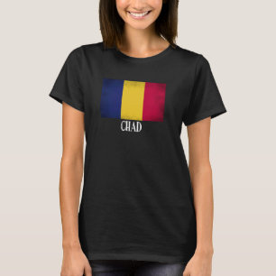 Chad Flag Vintage Pride Retro In My DNA For Men Wo T-Shirt