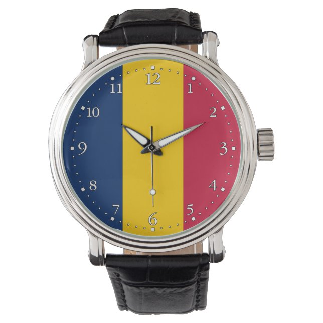 Chad Flag Watch (Front)